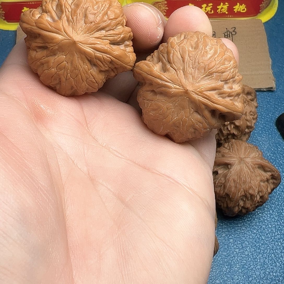 文玩核桃把件40铁锤