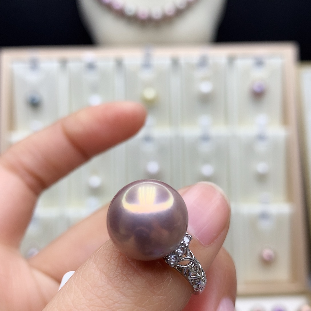 颈饰淡水珍珠合金