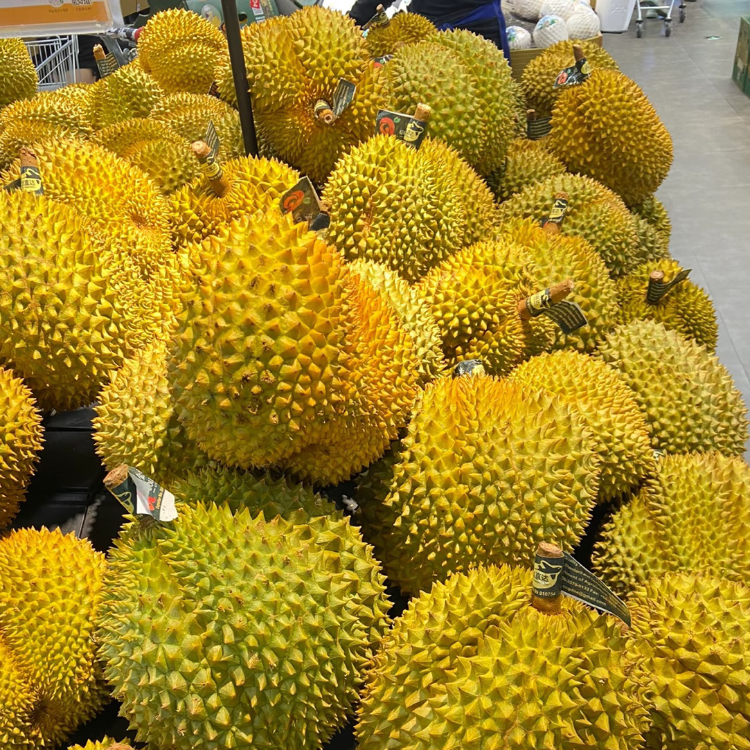 【专属】新鲜树熟空运老树金枕榴莲（4-9）斤，软糯香甜，核小金枕