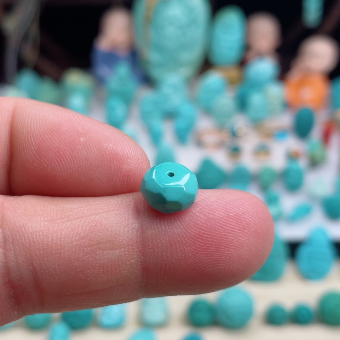 【闪购商品】绿松石吊坠(不含链)未镶嵌