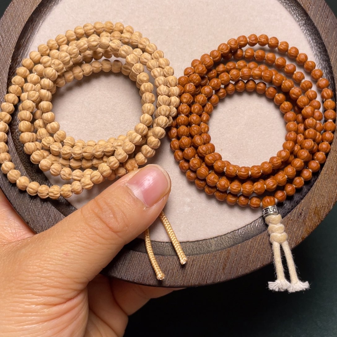 柏香籽/百香籽吊坠莲花金豆