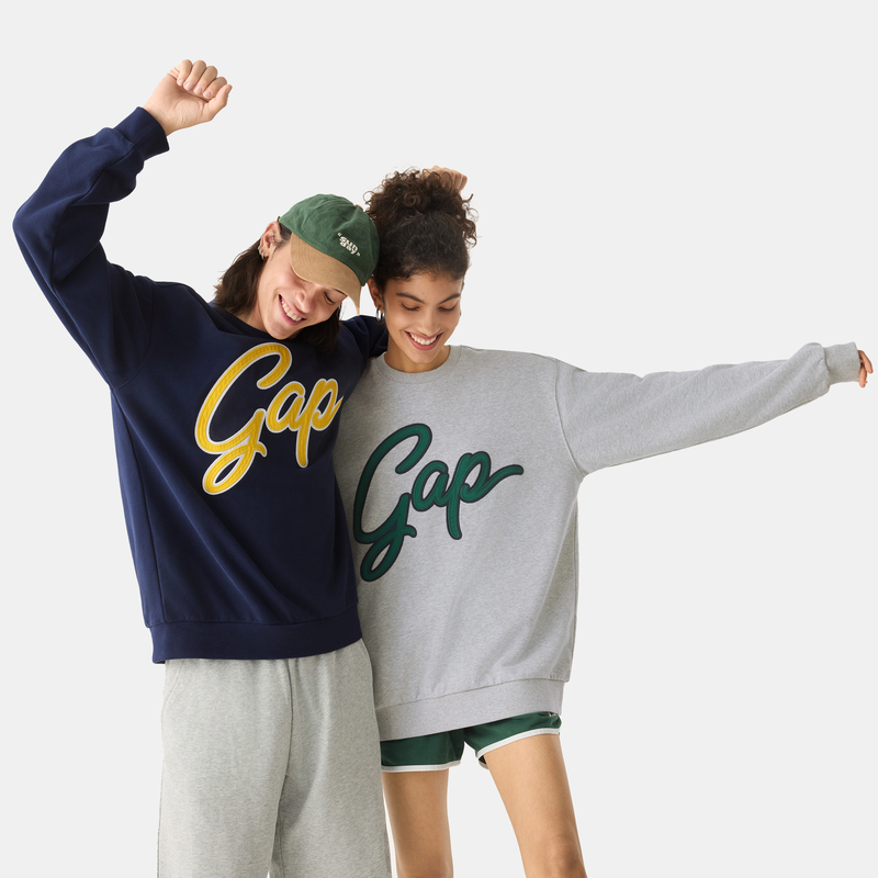【成毅代言】Gap男女装2025春季新款logo卫衣休闲上衣721016