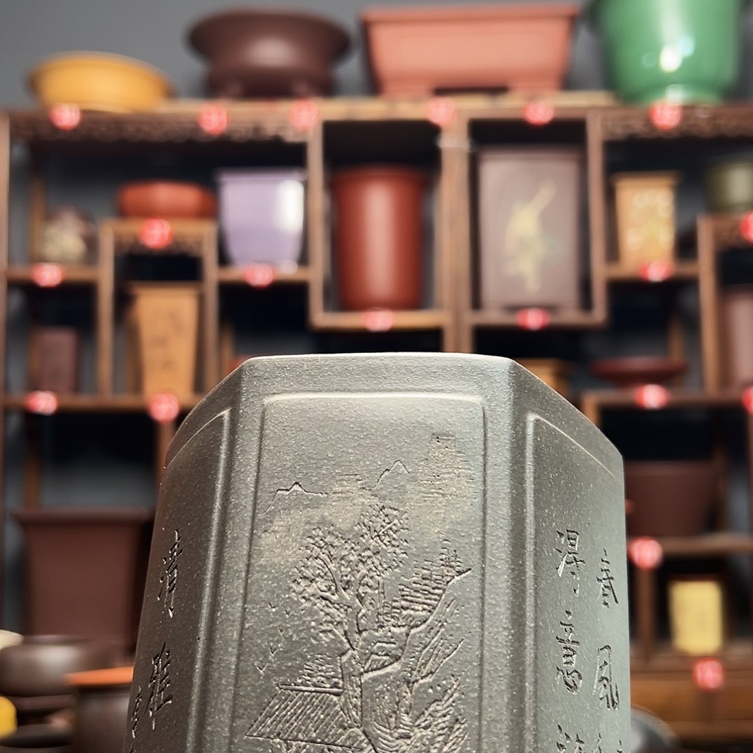 小***叻花盆紫砂紫砂花盆
