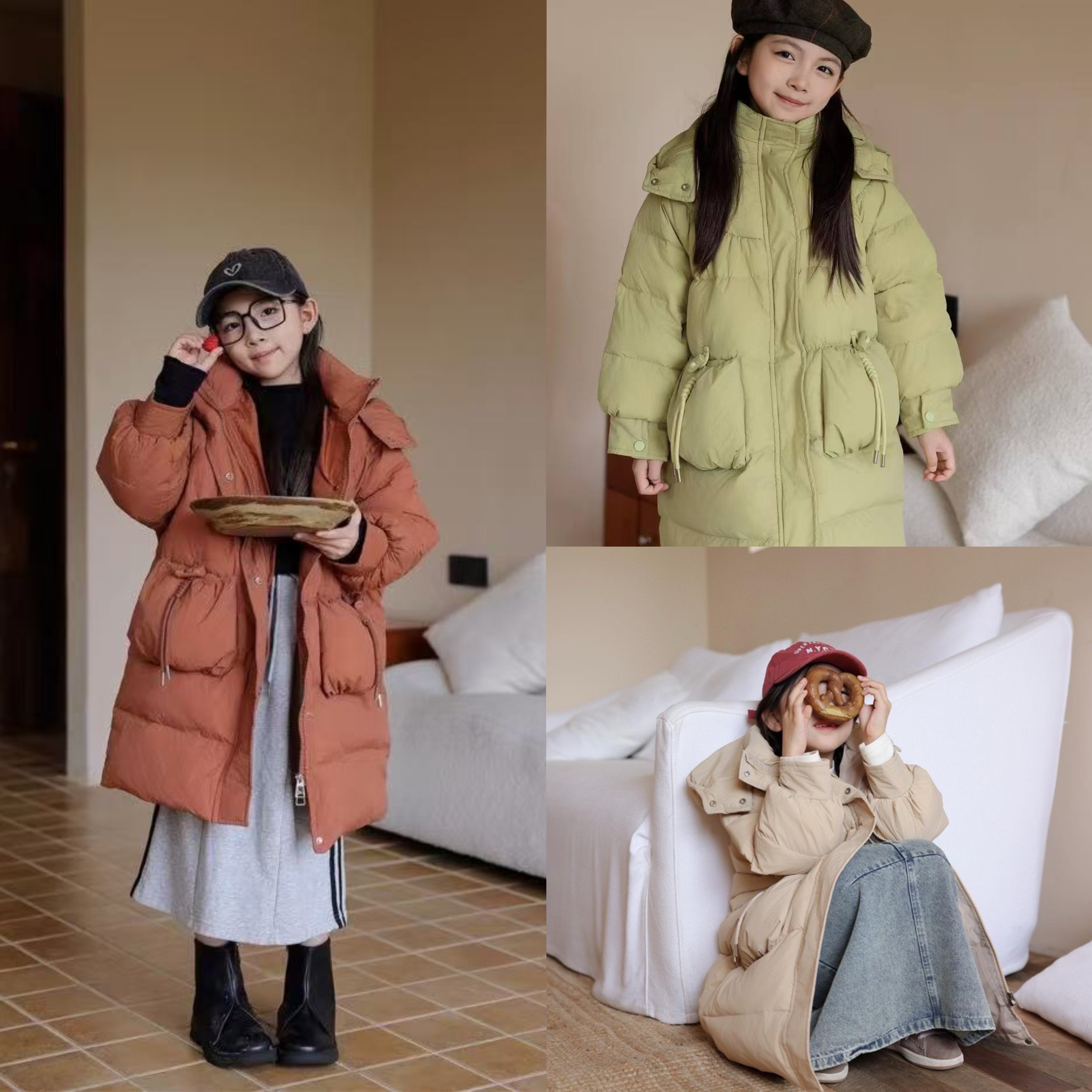 女童清仓【W101-300】设计师设计孤品格式风格套装