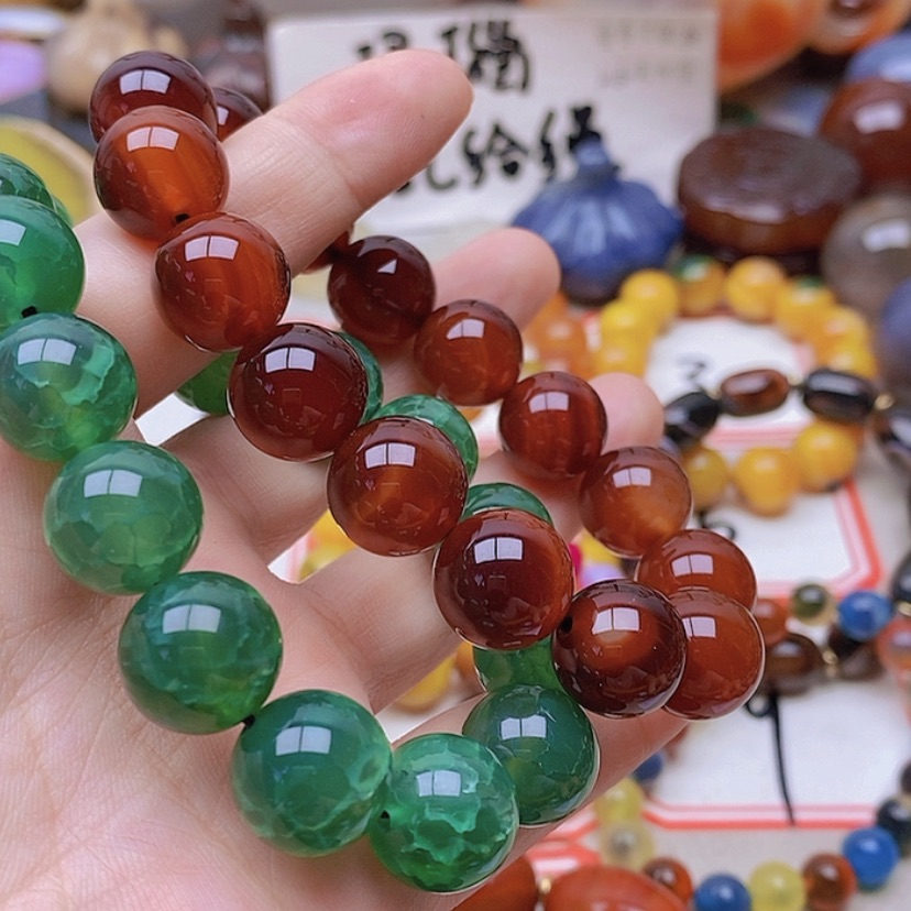 【闪购商品】未镶嵌玛瑙/玉髓珠宝半成品碧**?