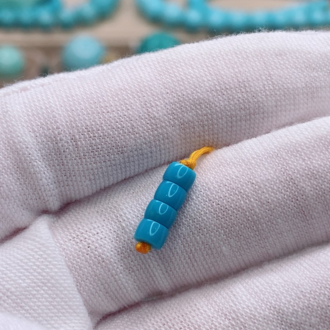 绿松石未镶嵌珠宝奇石4mm