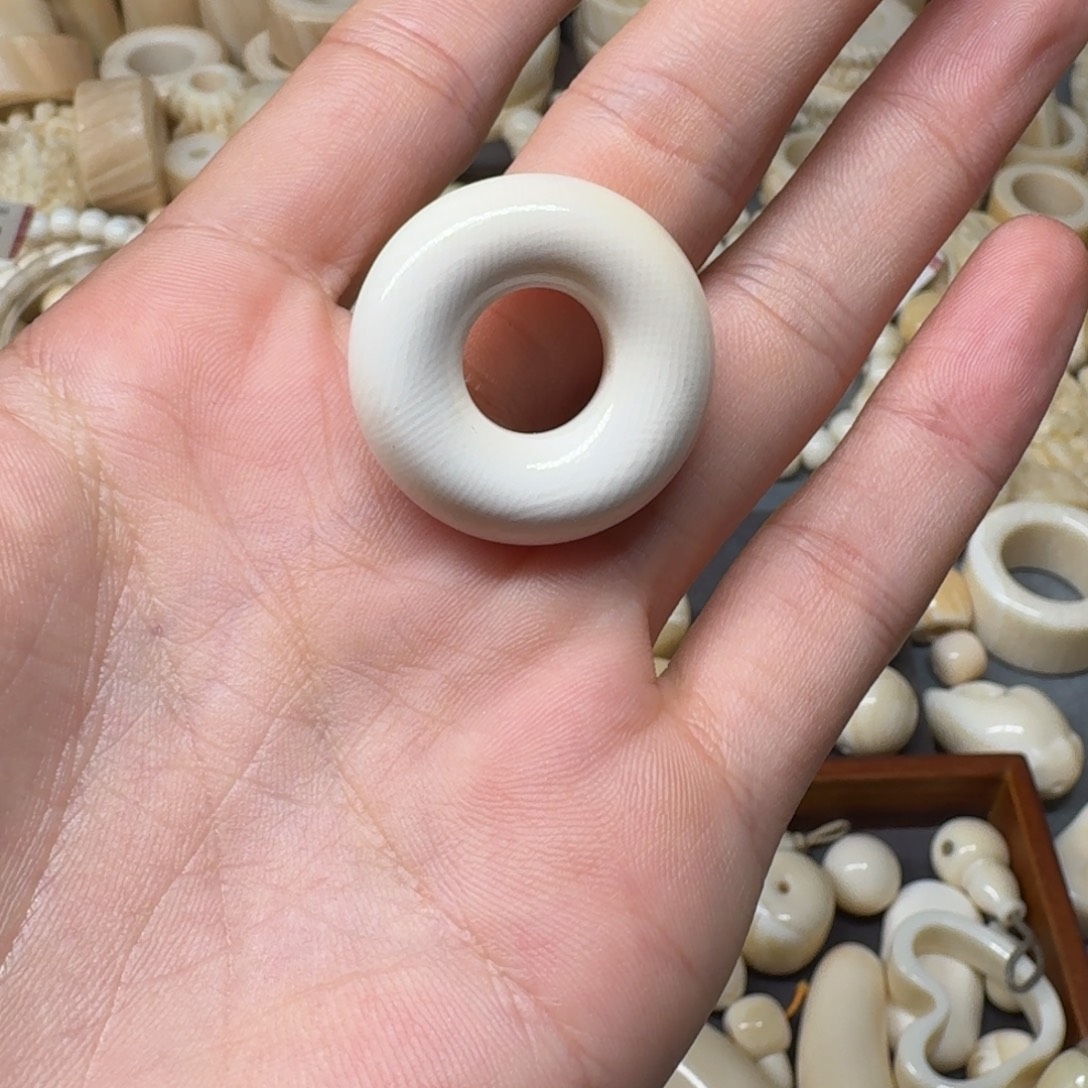 大理石纯铜满纹指环扣