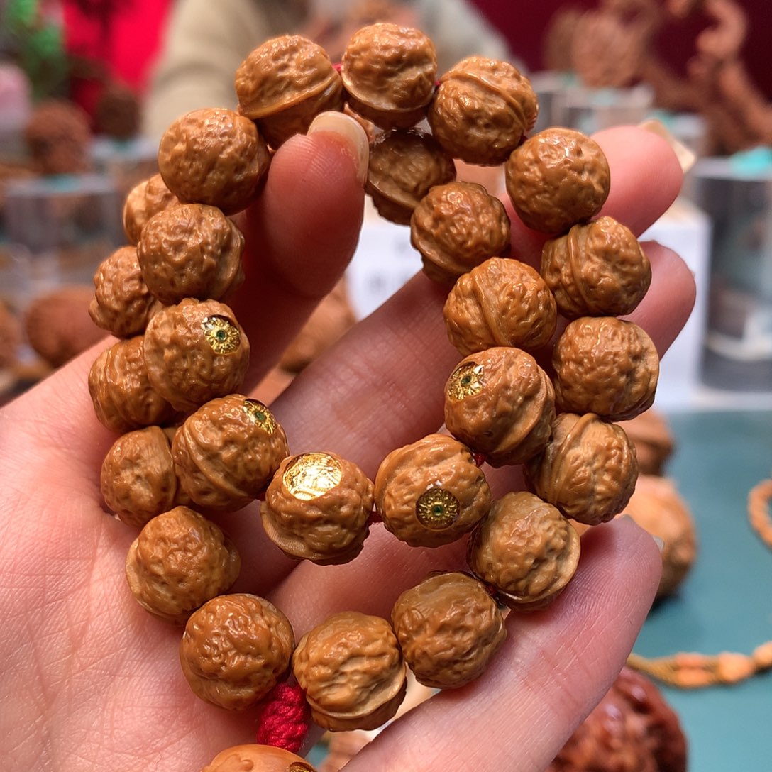 猴头核桃手串—————————
