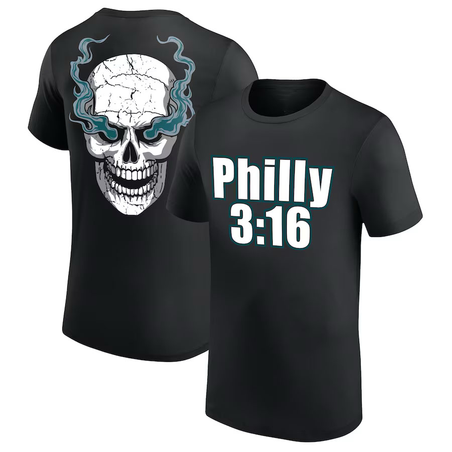 2025新款WWE冷石奥斯汀Stone Cold Steve Austin纯棉圆领t恤短袖