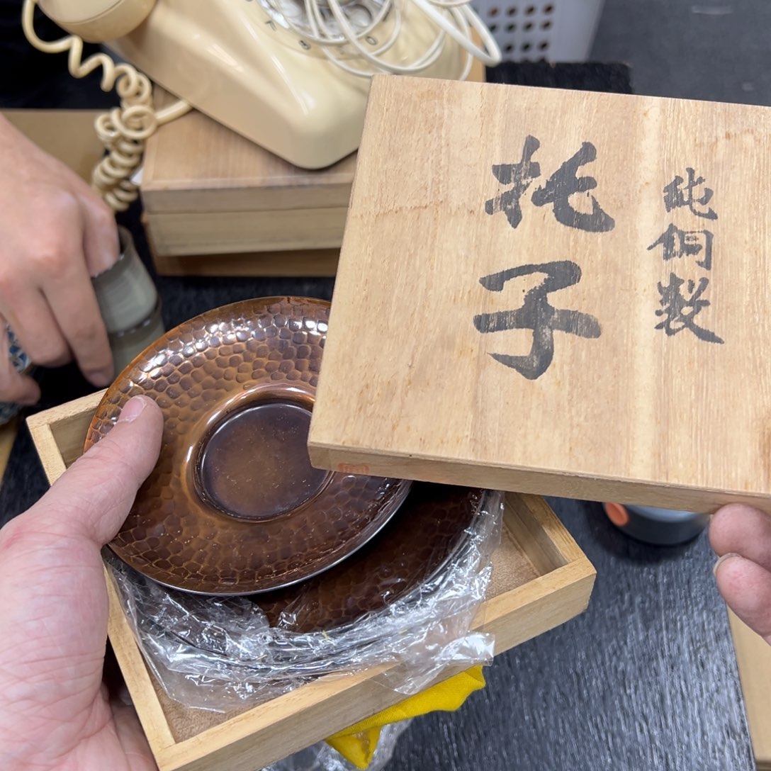 铜日本中古工艺品摆件