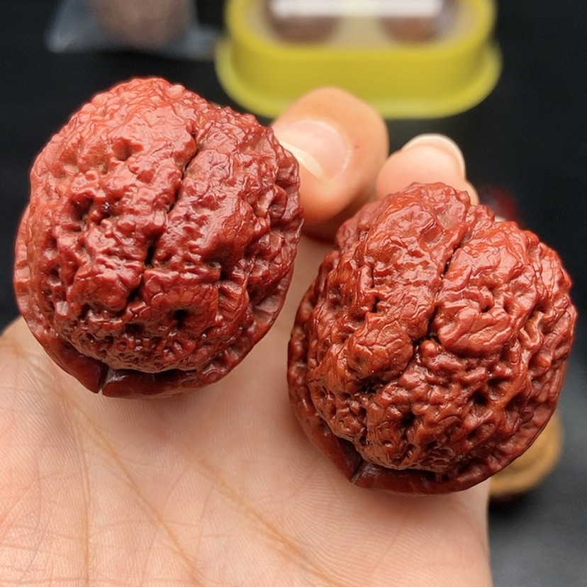 【闪购商品】把件文玩核桃39尺老蟾头