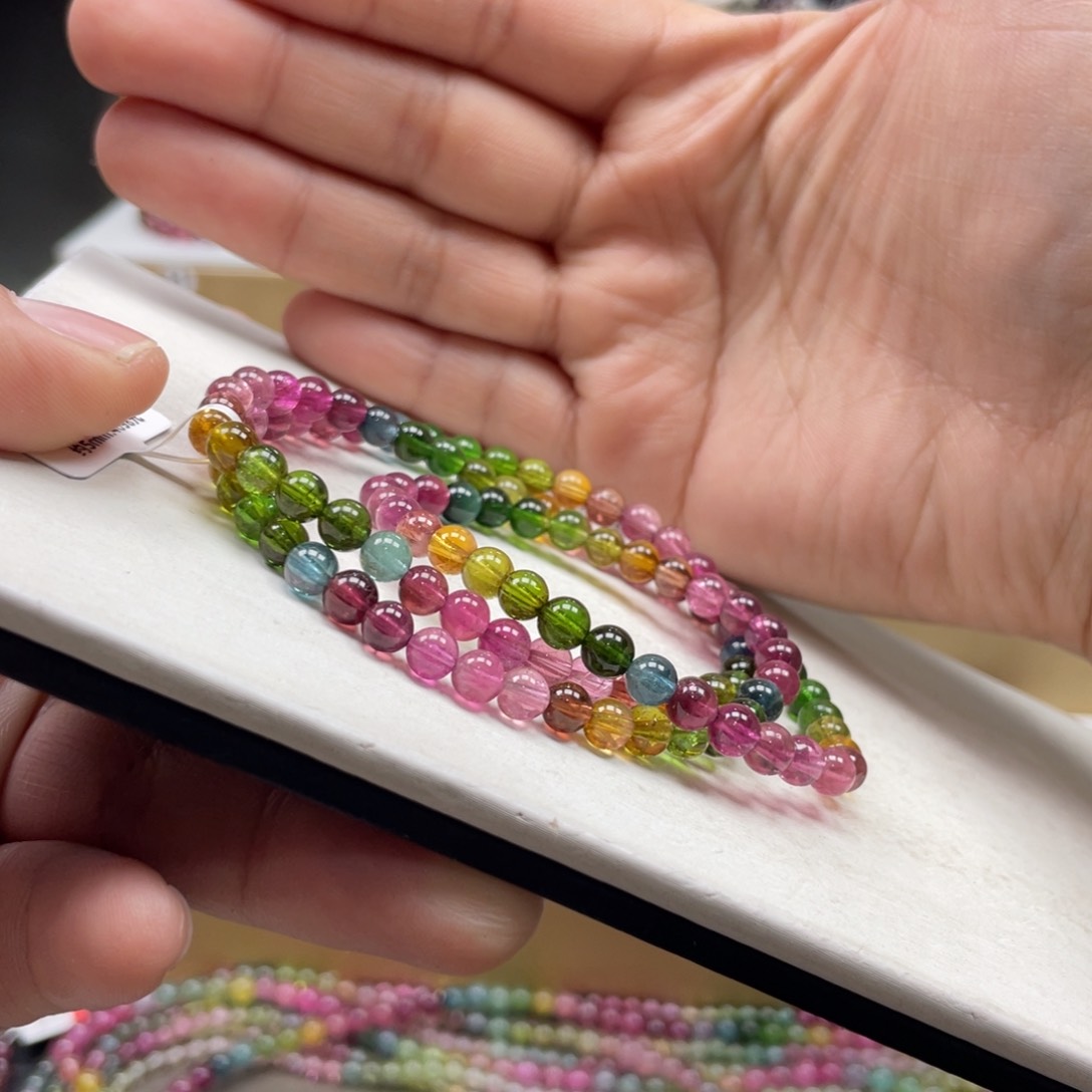 碧玺手链未镶嵌5mmmmmmmmmmmmmmmmm