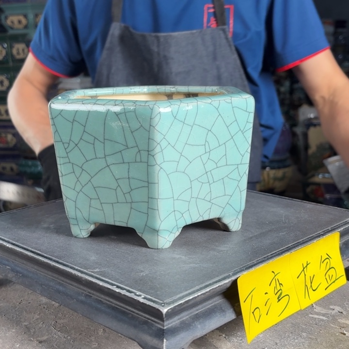 一风堂石湾花盆 内15*10