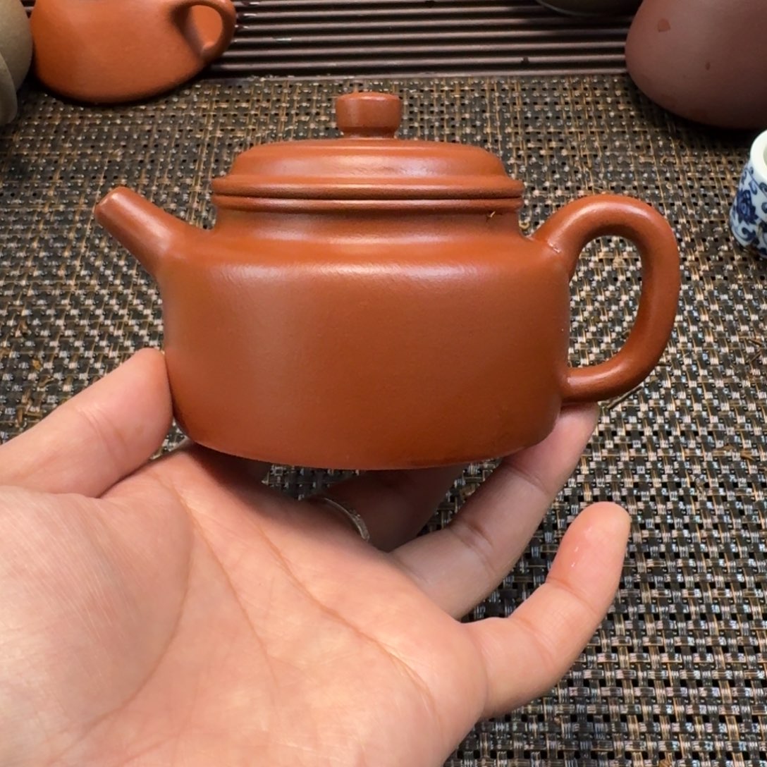 五***十全手工朱泥德钟220CC