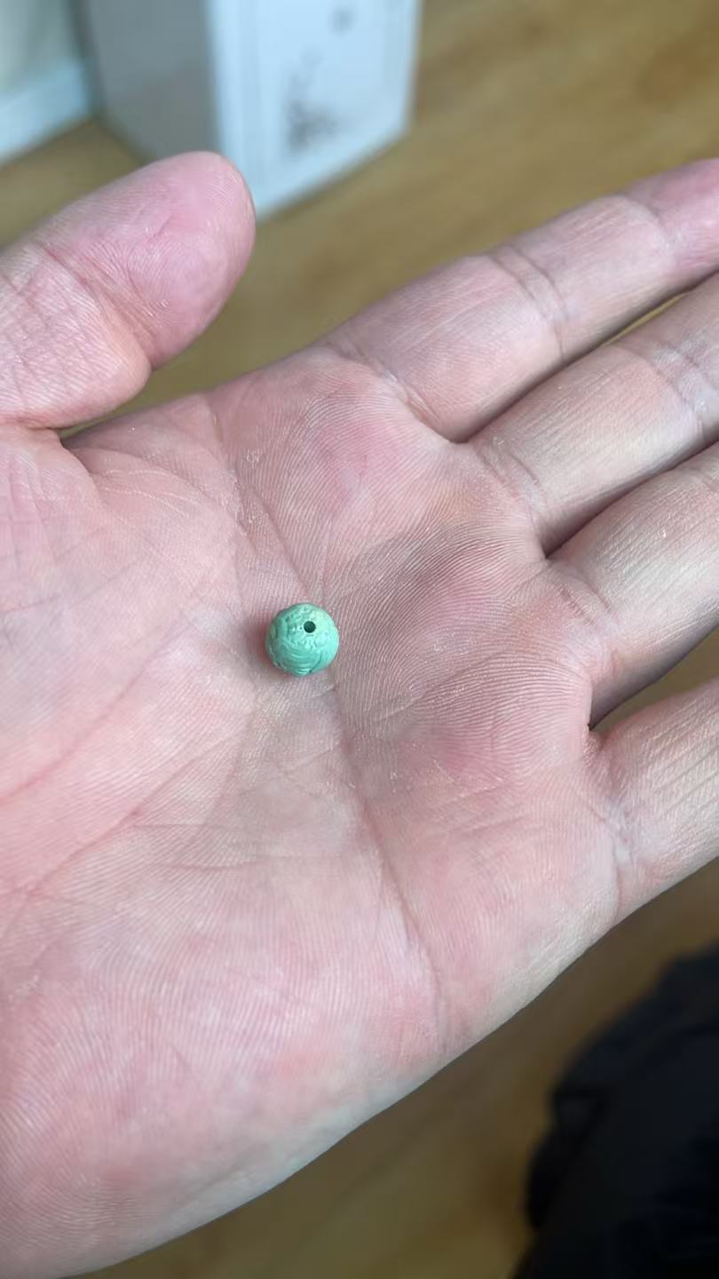 雅致家绿松石手工百搭（多样性发其一）绿松石雕刻件