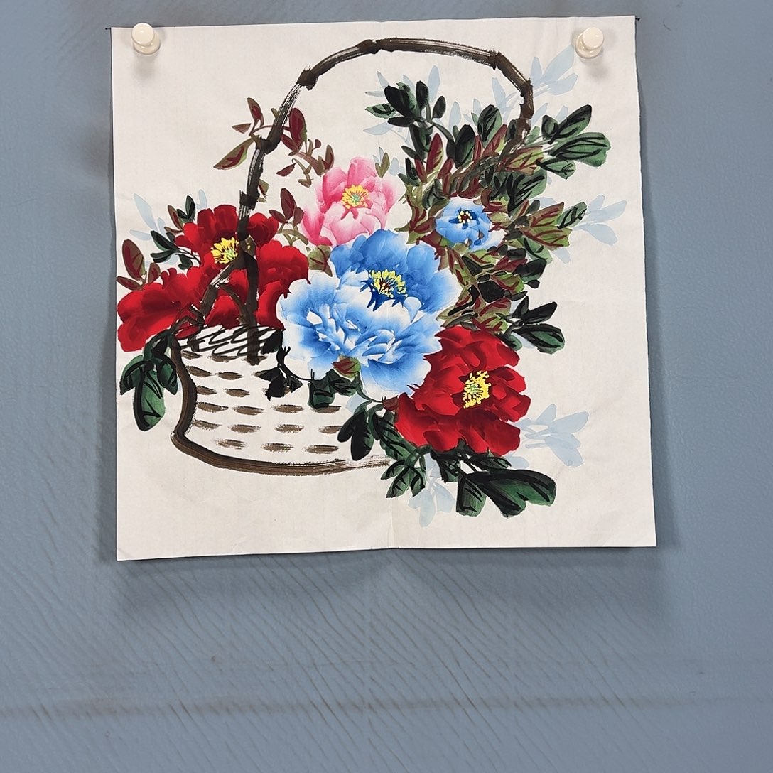 国画1002 牡丹仙子也要有