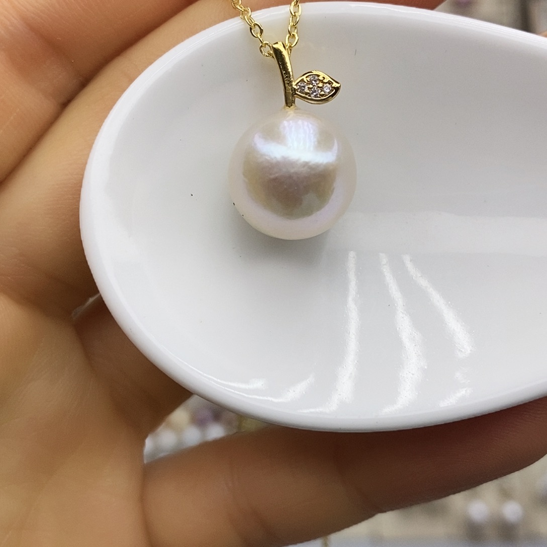 淡水珍珠颈饰合金