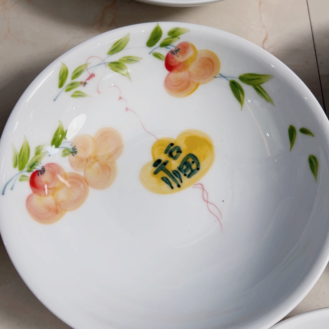 瓷片景德镇陶瓷手工手绘制作