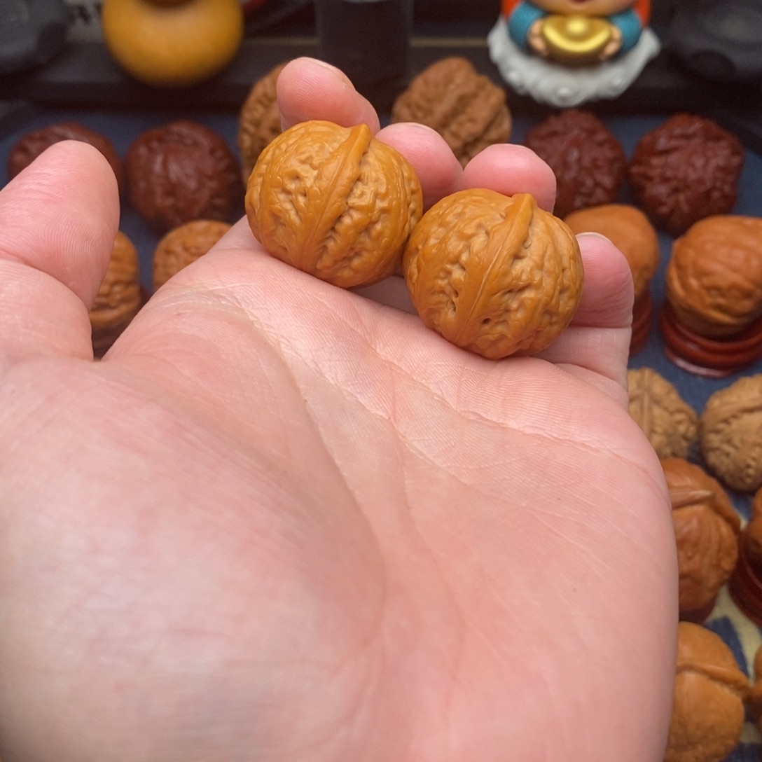 文玩核桃把件阿*精品小手捻