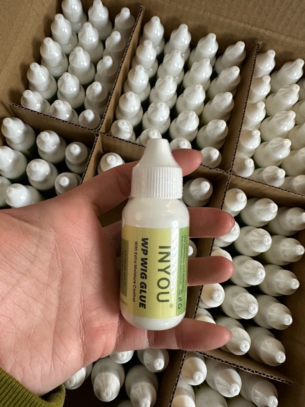 INYOU防水防汗假发胶水 使用于男士织法块补发块 进口胶抗敏性强