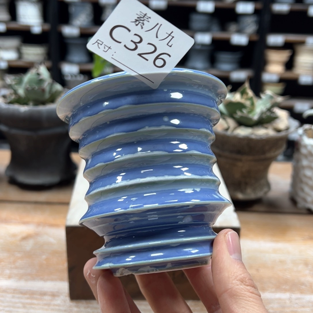 素八九陶瓷内口9.5高9.5