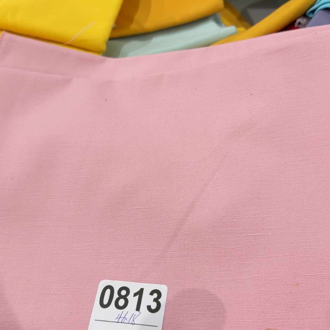 棉纯棉帆布1米价X1.5米宽46.18浅粉