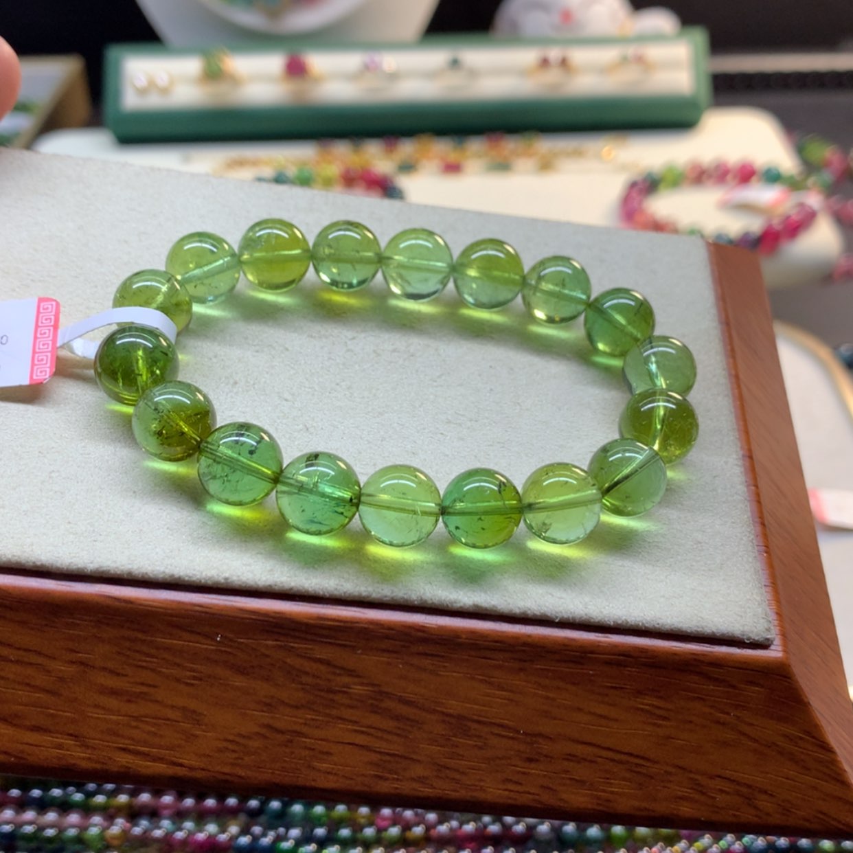 【闪购商品】碧玺手串未镶嵌绿碧玺