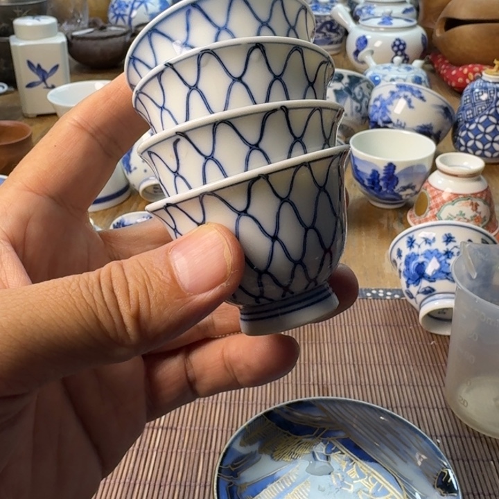 媛***媛青花瓷器杯子茶具