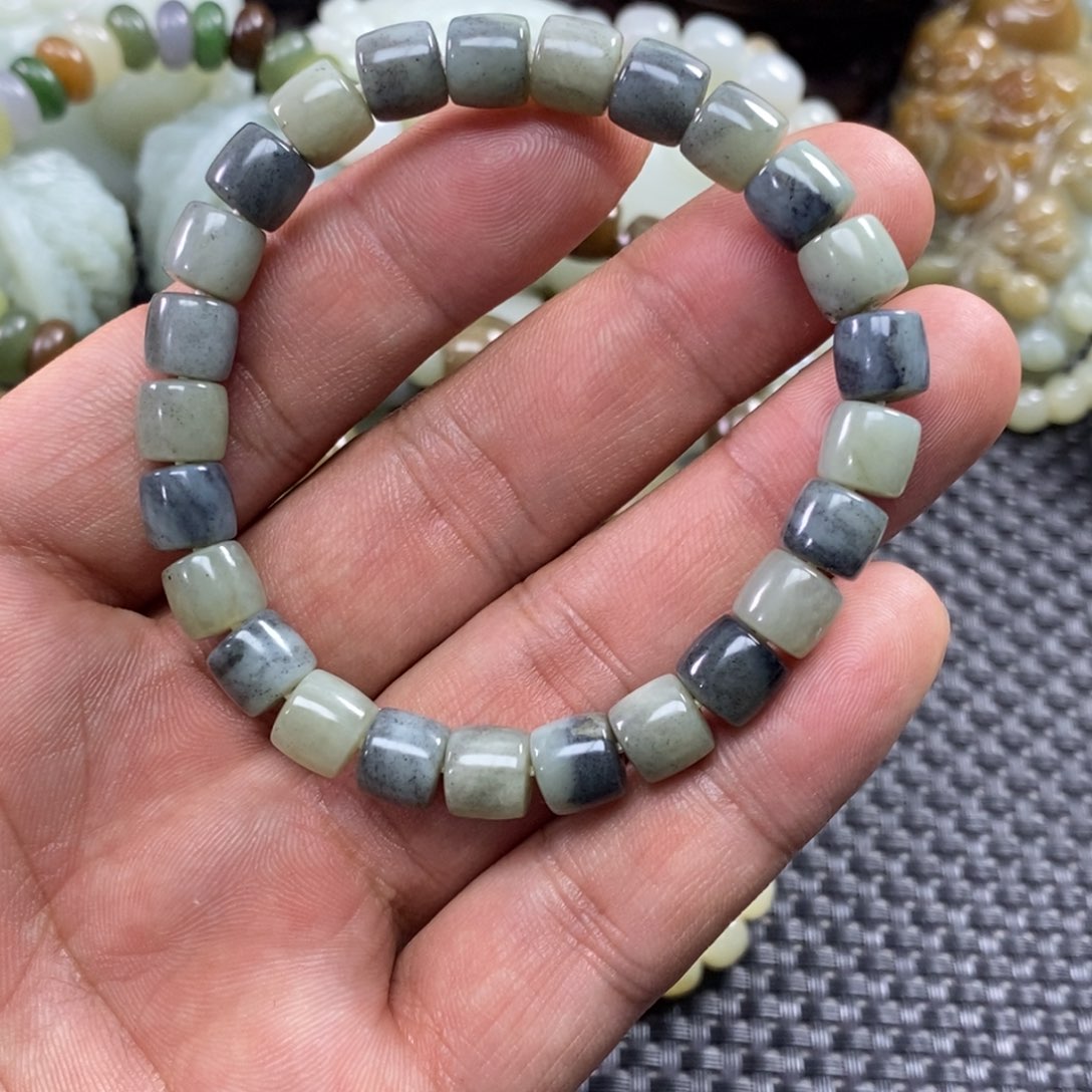 和田玉手链未镶嵌