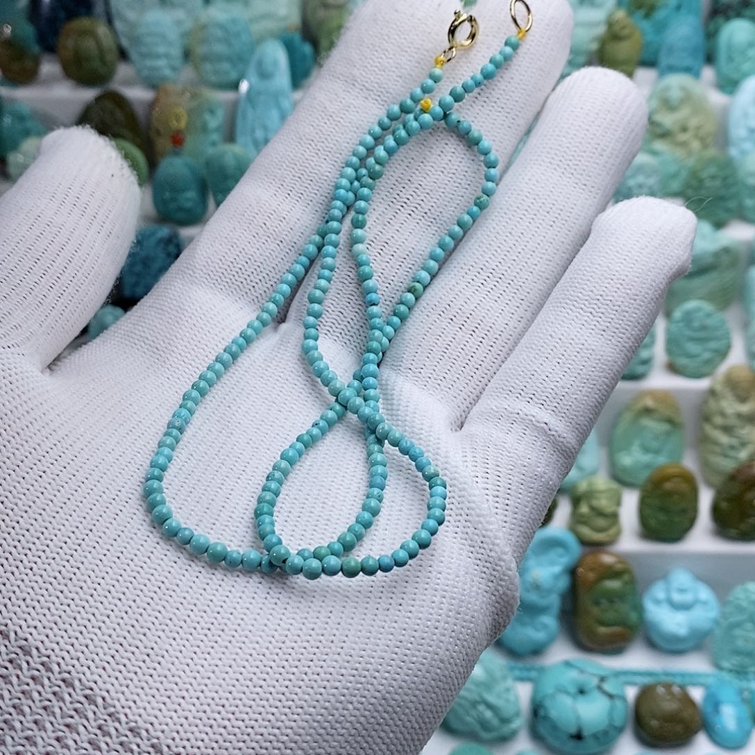 绿松石绿松石未镶嵌显***我