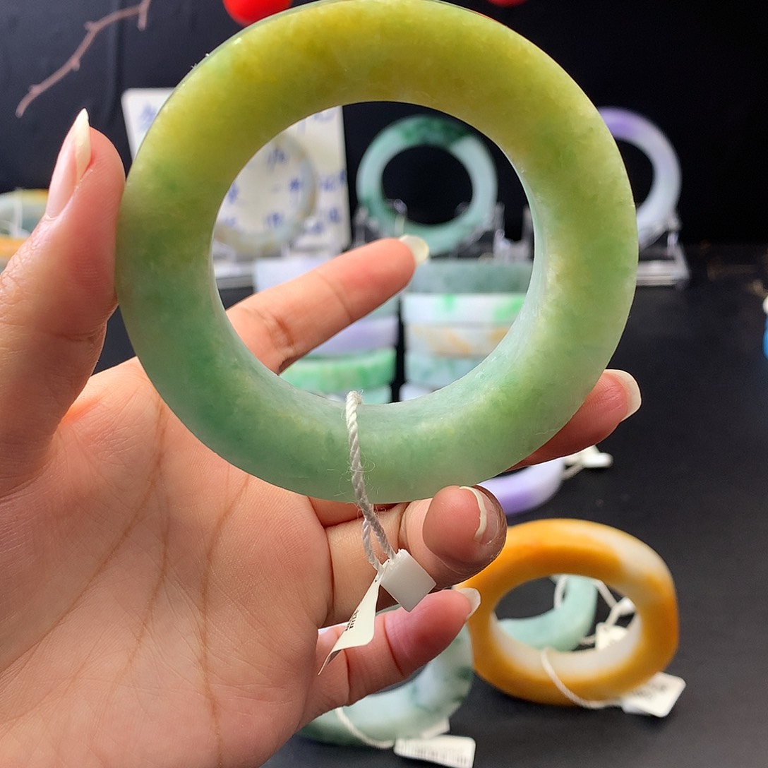 定制翡翠未镶嵌圆条