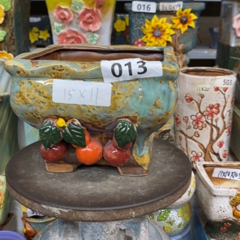 【闪购商品】红陶粗陶材质多肉花盆