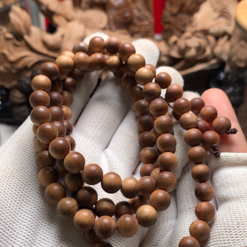 【闪购商品】檀香木手串/手链漠**?檀香手串0.8/108老东家沉水