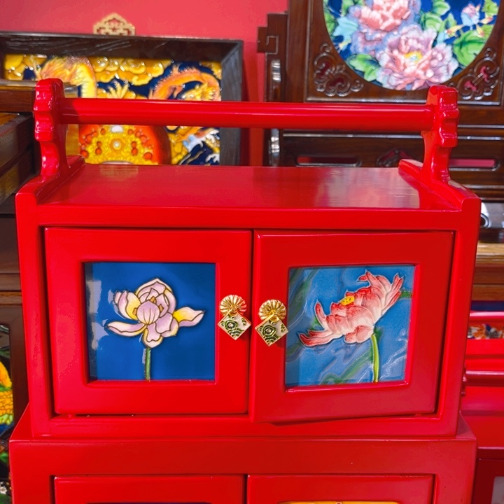 加大款瓷板画艺术作品