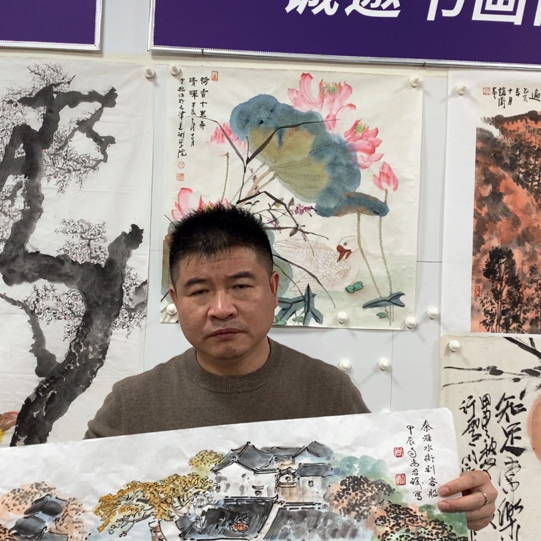 国画尚老师国画作品欣赏