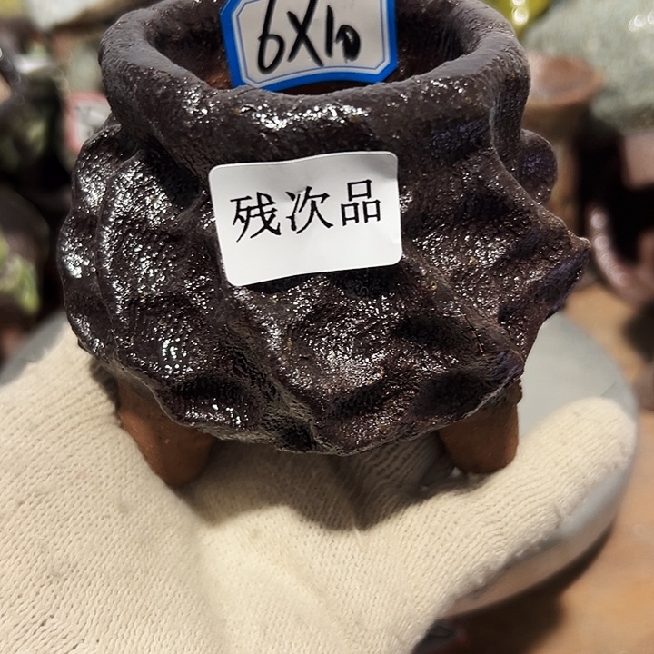 粗陶花盆制作就这样的支