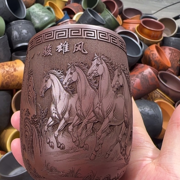 茶杯紫砂全手工紫砂