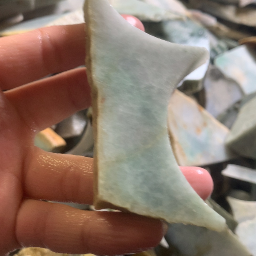 翡翠颈饰未镶嵌缅甸翡翠