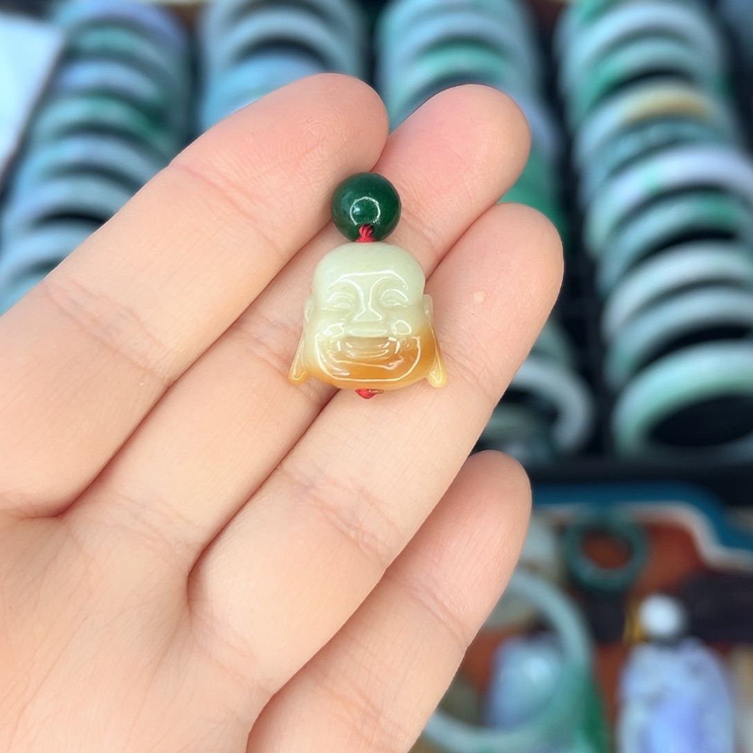 翡翠未镶嵌颈饰翡翠特价不退