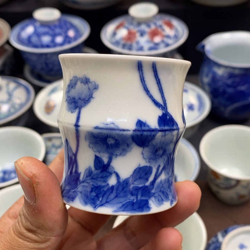 【闪购商品】景德镇青花主人杯