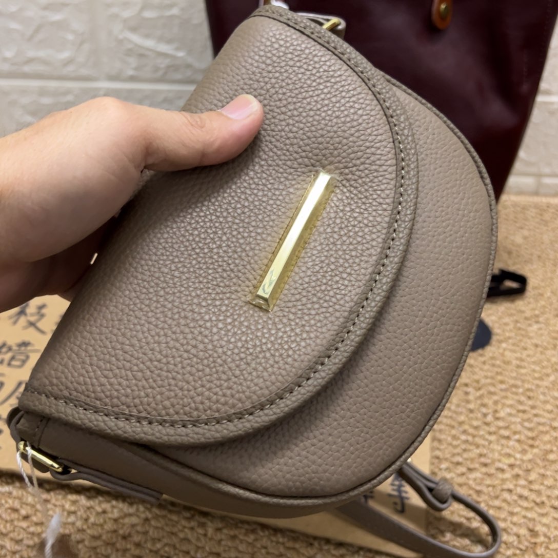 【闪购商品】头层牛皮灰色