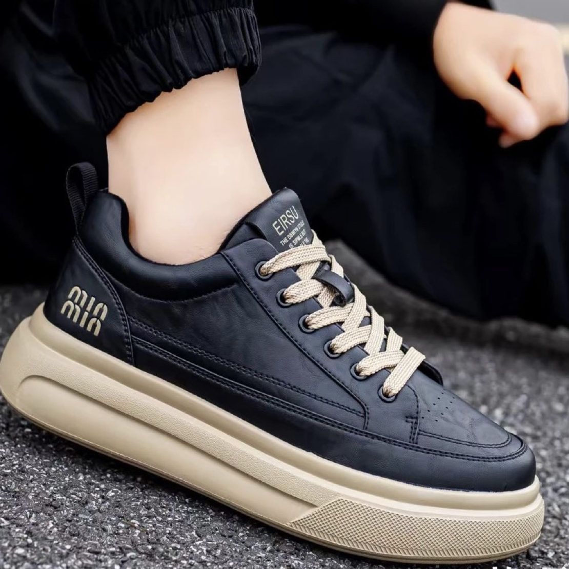 (断码清仓)81211男士冬季复古加绒休闲板鞋