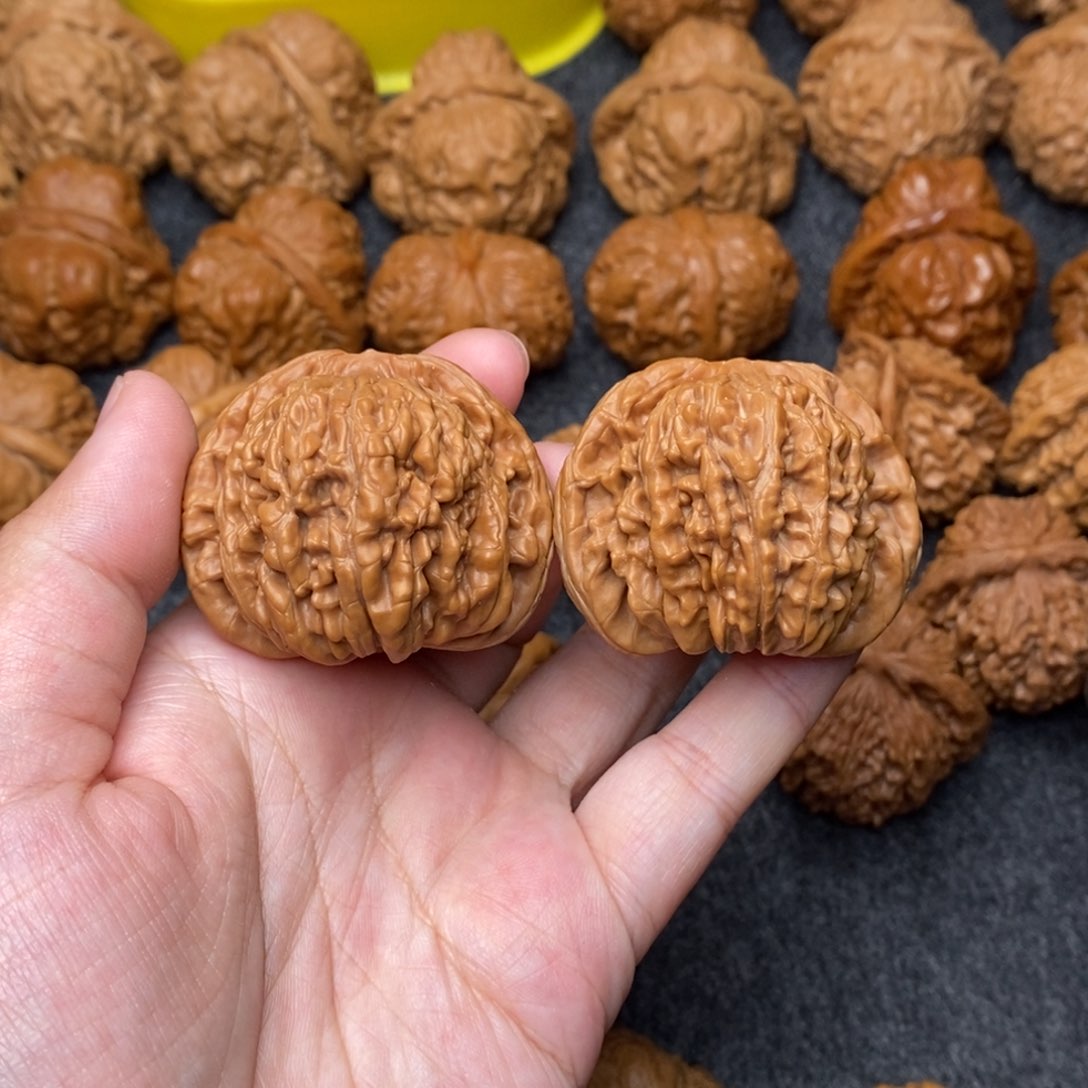 文玩核桃把件四座楼44