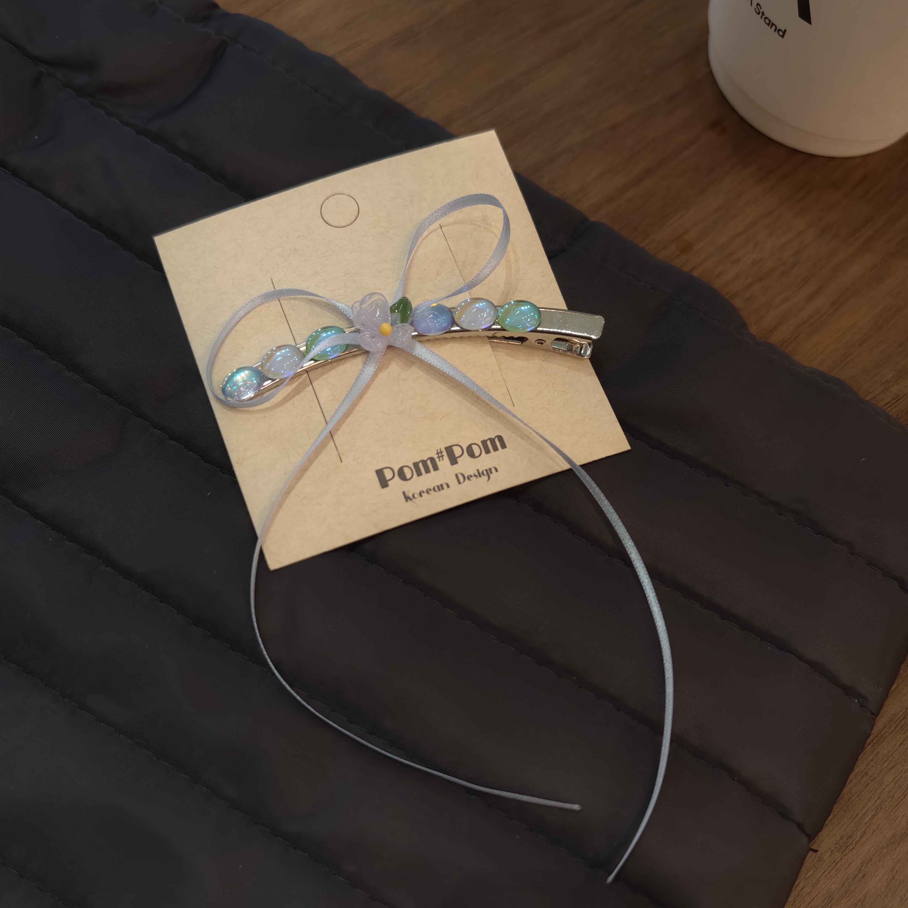 9123梦幻弯刀边夹发夹