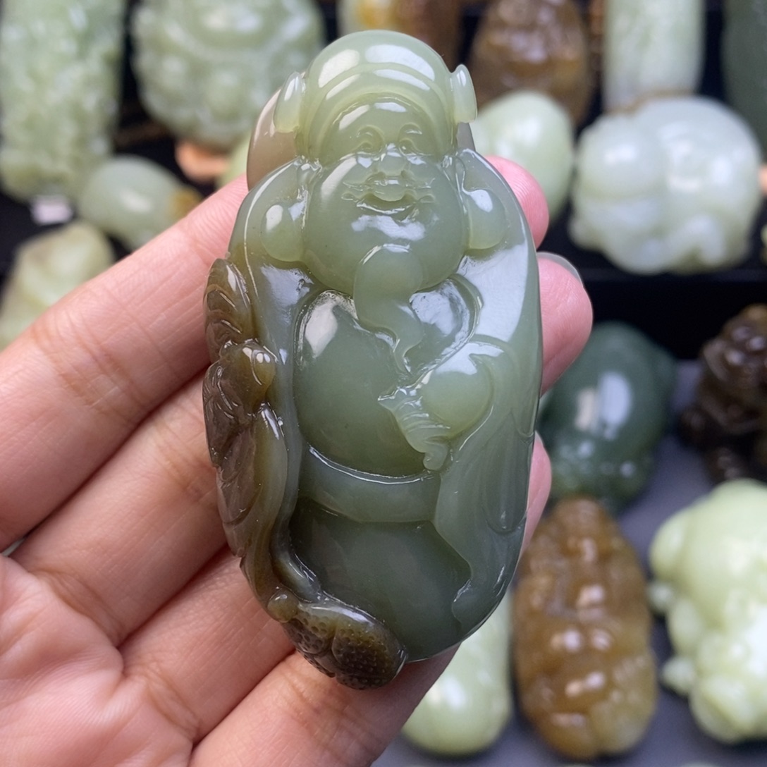 和田玉把件未镶嵌