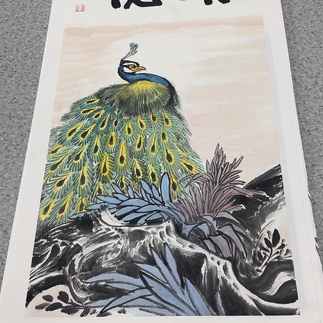 国画2平尺国画作品