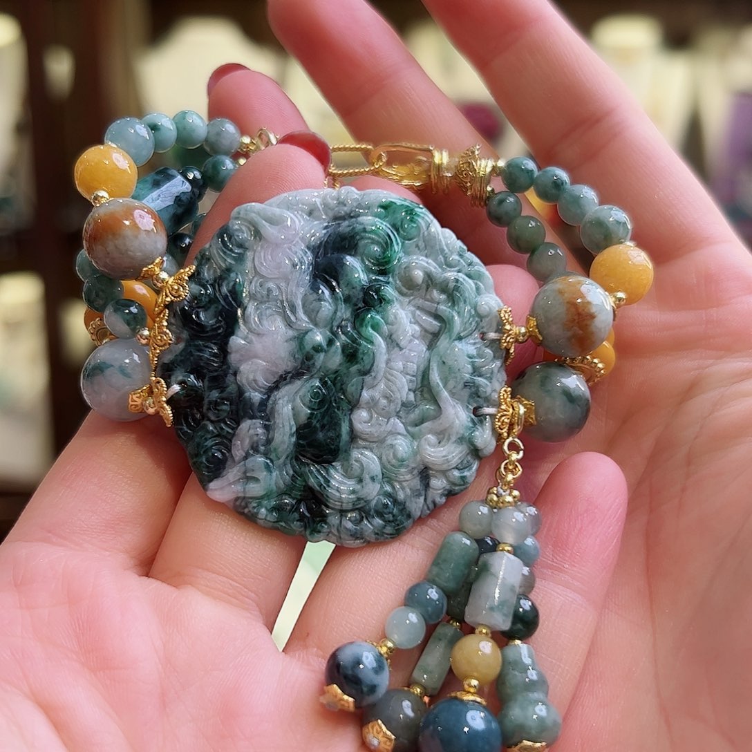 翡翠手链未镶嵌手链