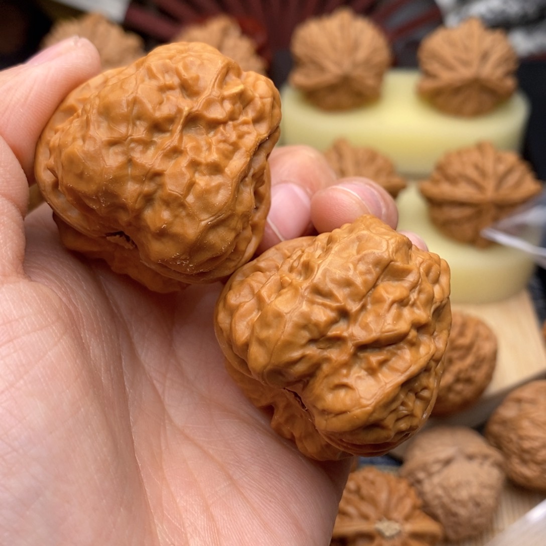 文玩核桃吊坠37蛙打底