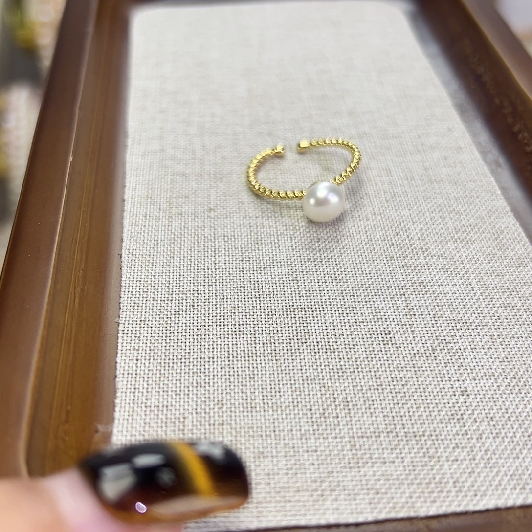 手绳钛钢淡水珍珠