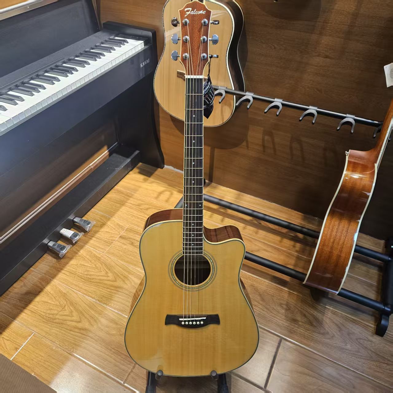 微*瑕捡漏*裸吉他 不退不换（接受再去拍）6号 FD-21sc nt 